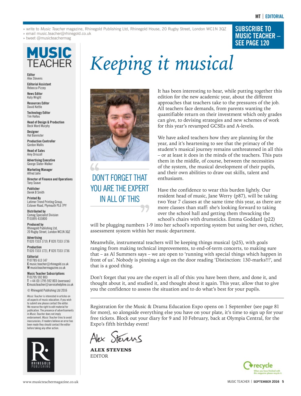 Music Teacher Preview Pages