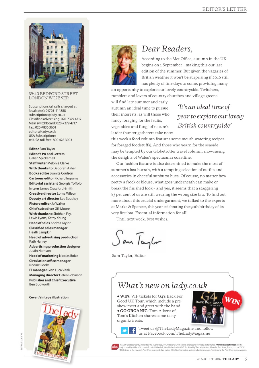 The Lady Preview Pages