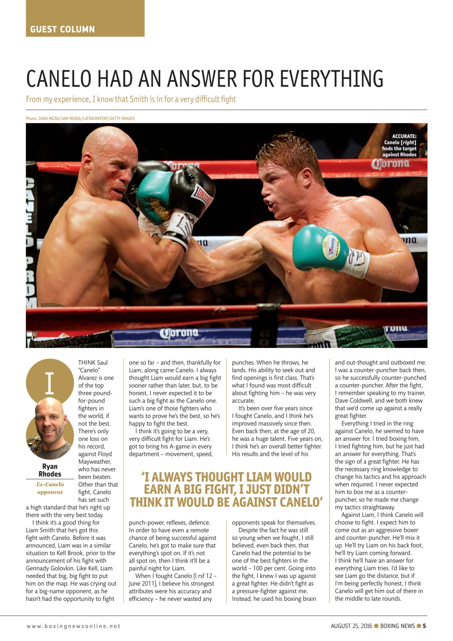 Boxing News Preview Pages