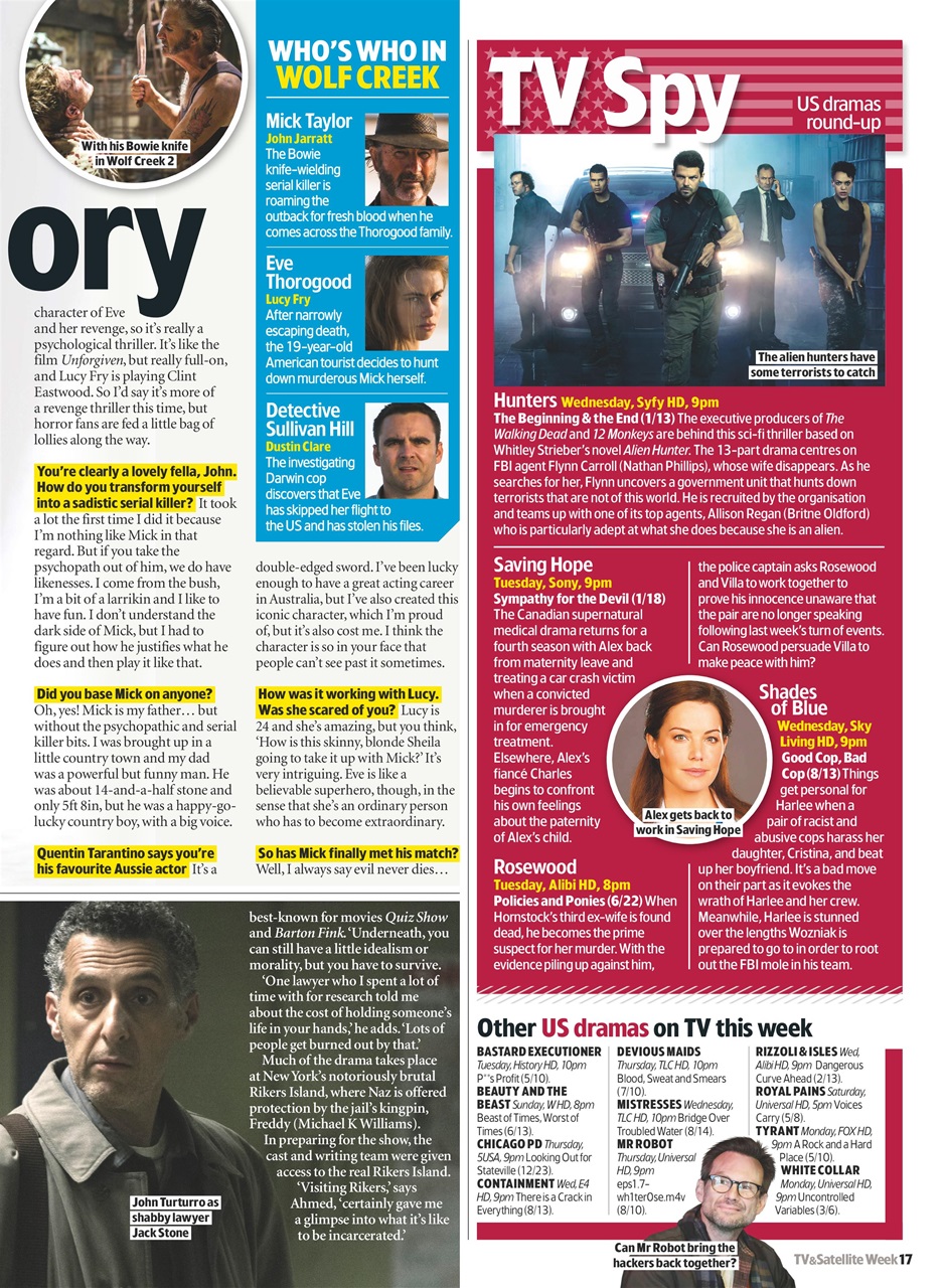 TV & Satellite Week Preview Pages