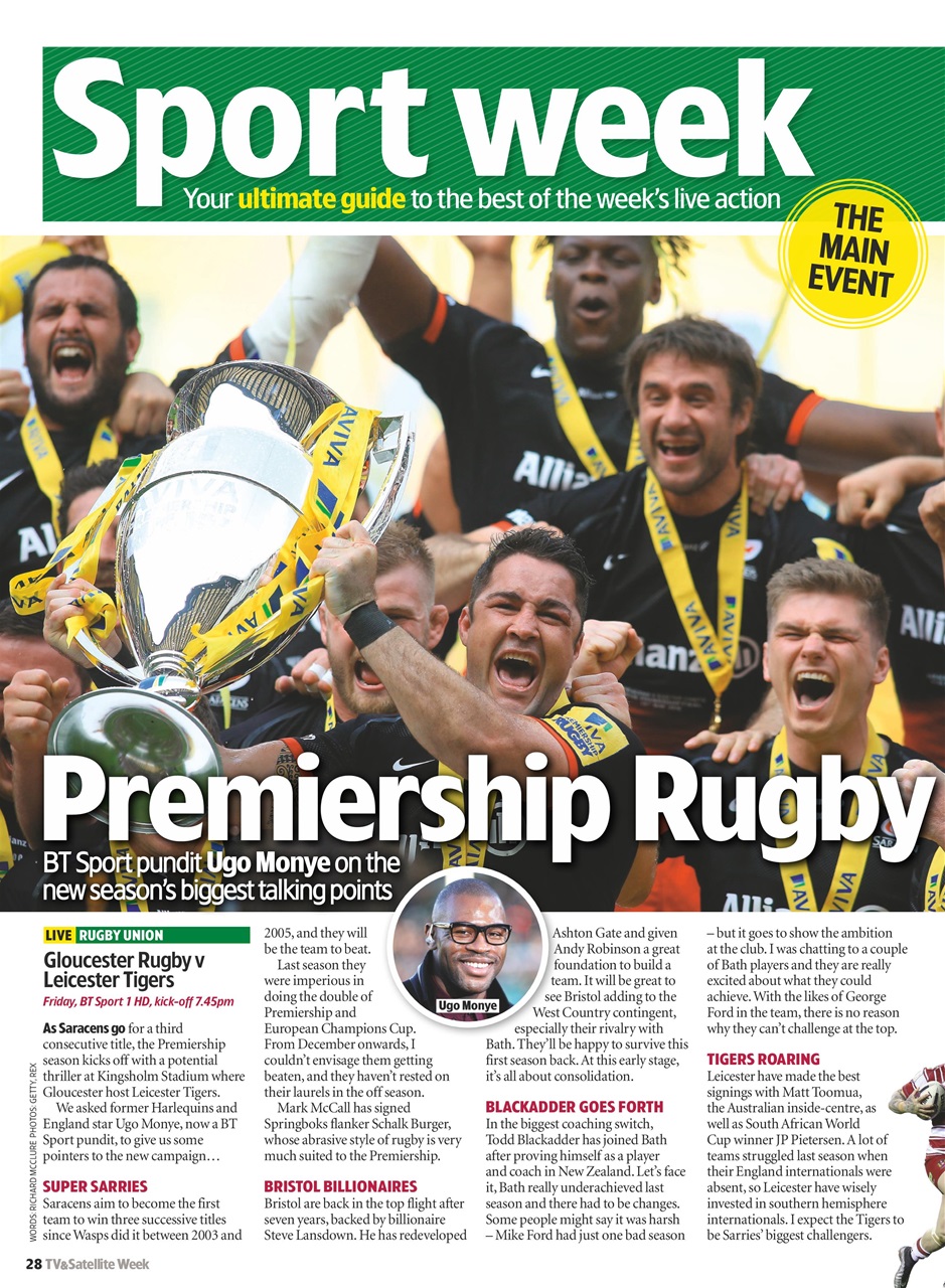 TV & Satellite Week Preview Pages
