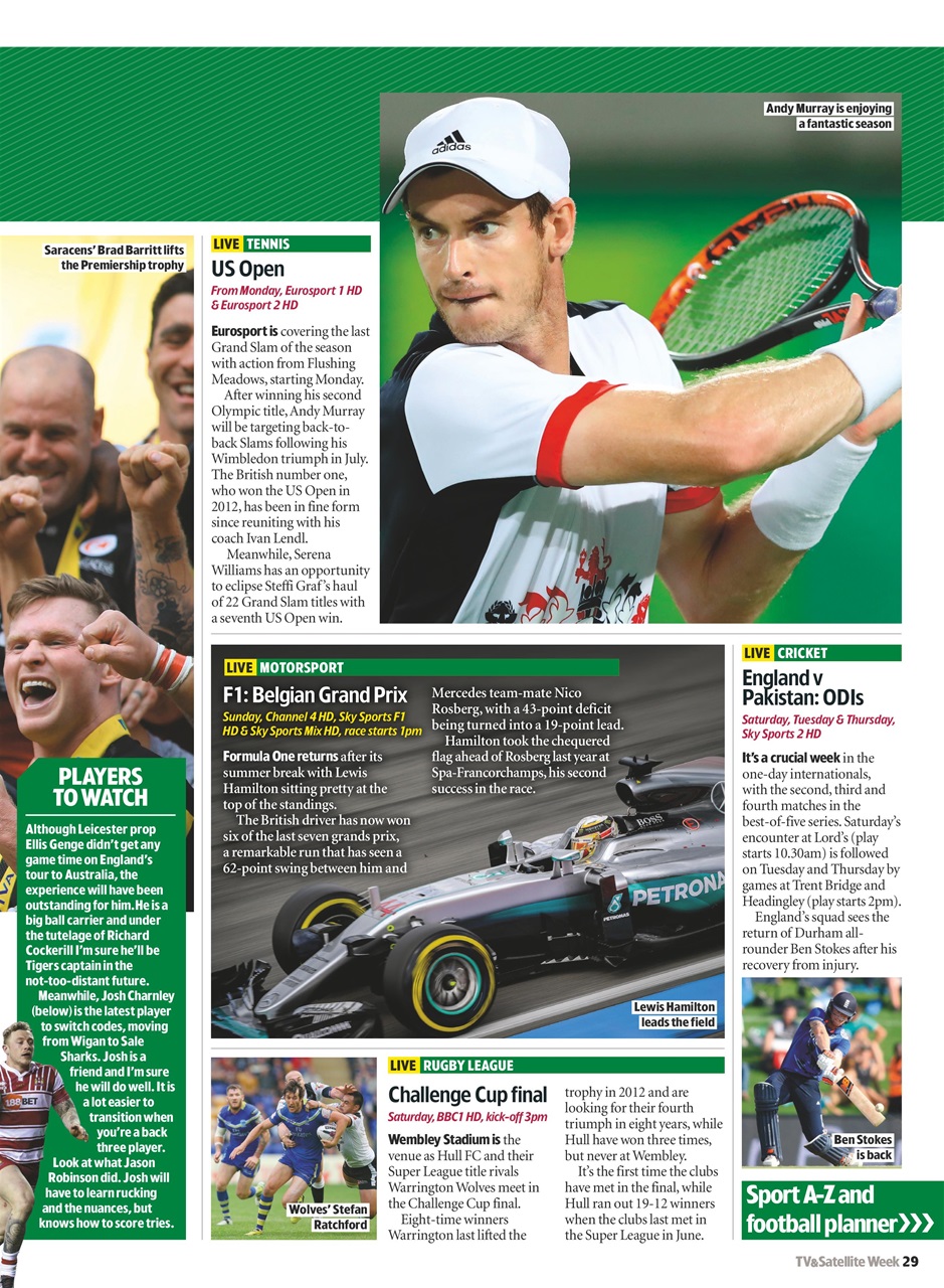 TV & Satellite Week Preview Pages