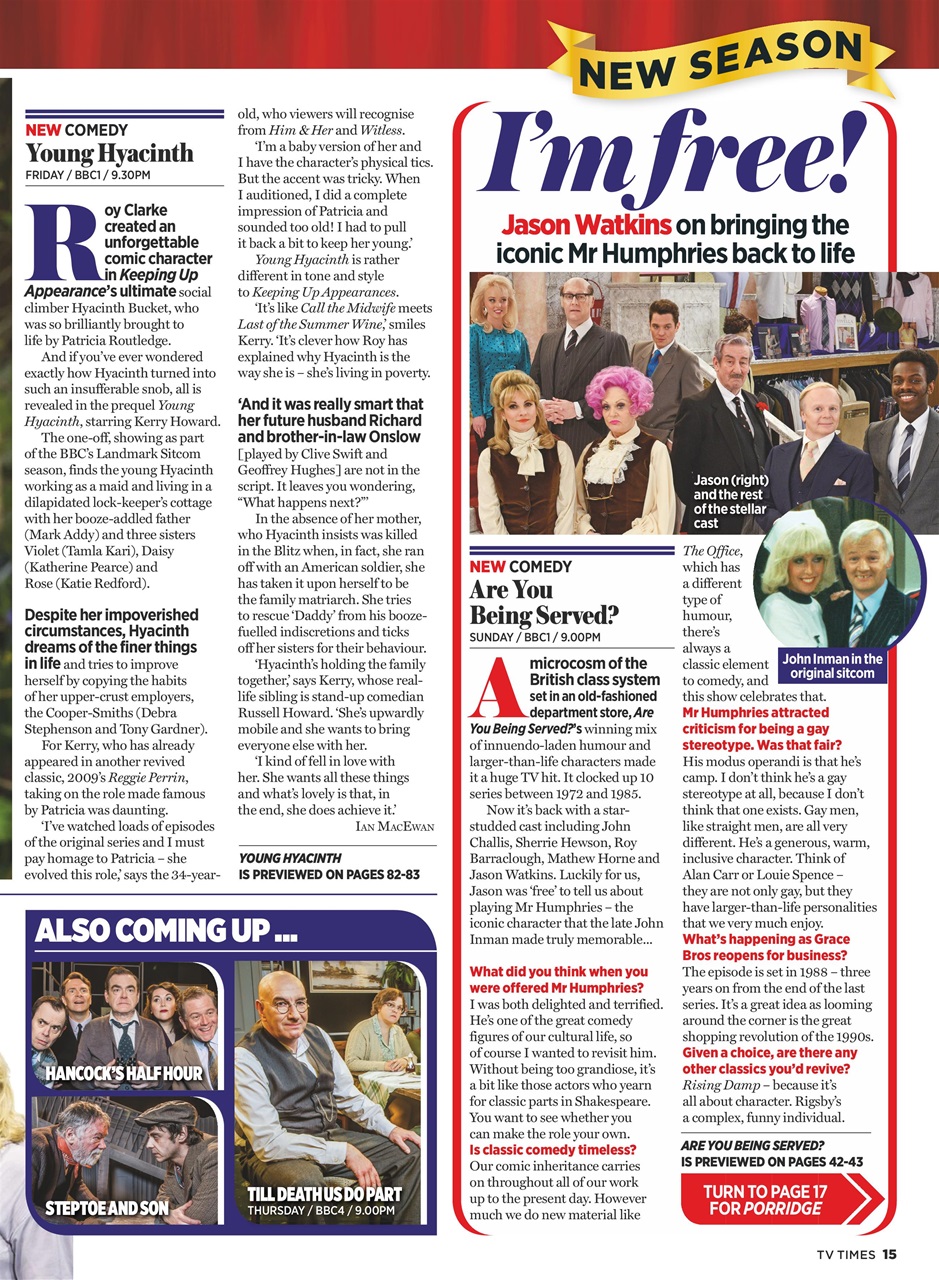 TV Times Preview Pages