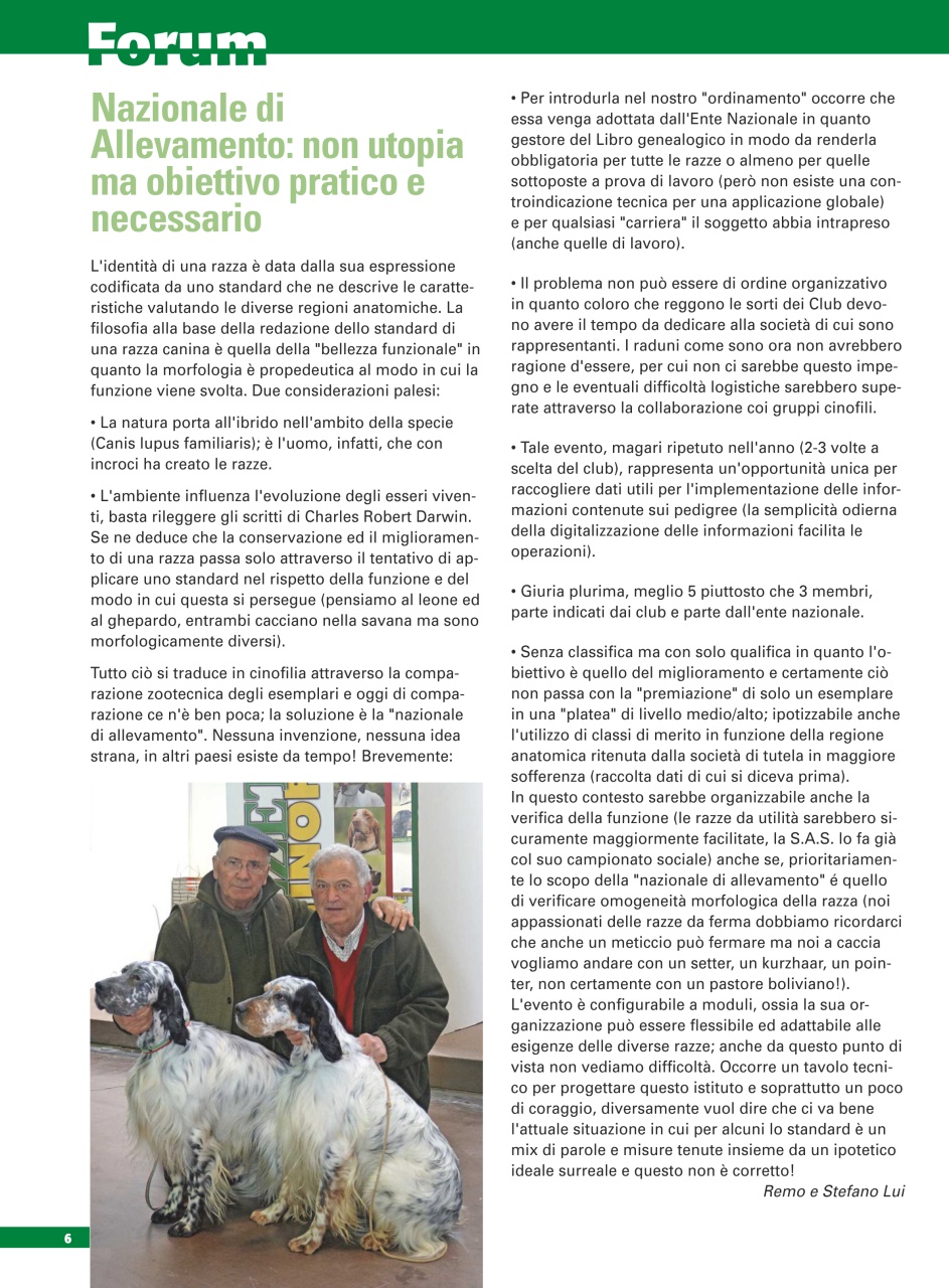 La Gazzetta Della Cinofilia Venatoria Preview Pages
