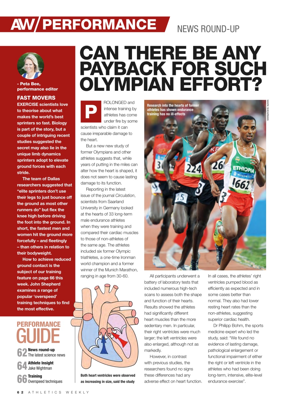 AW – Athletics Weekly Magazine Preview Pages