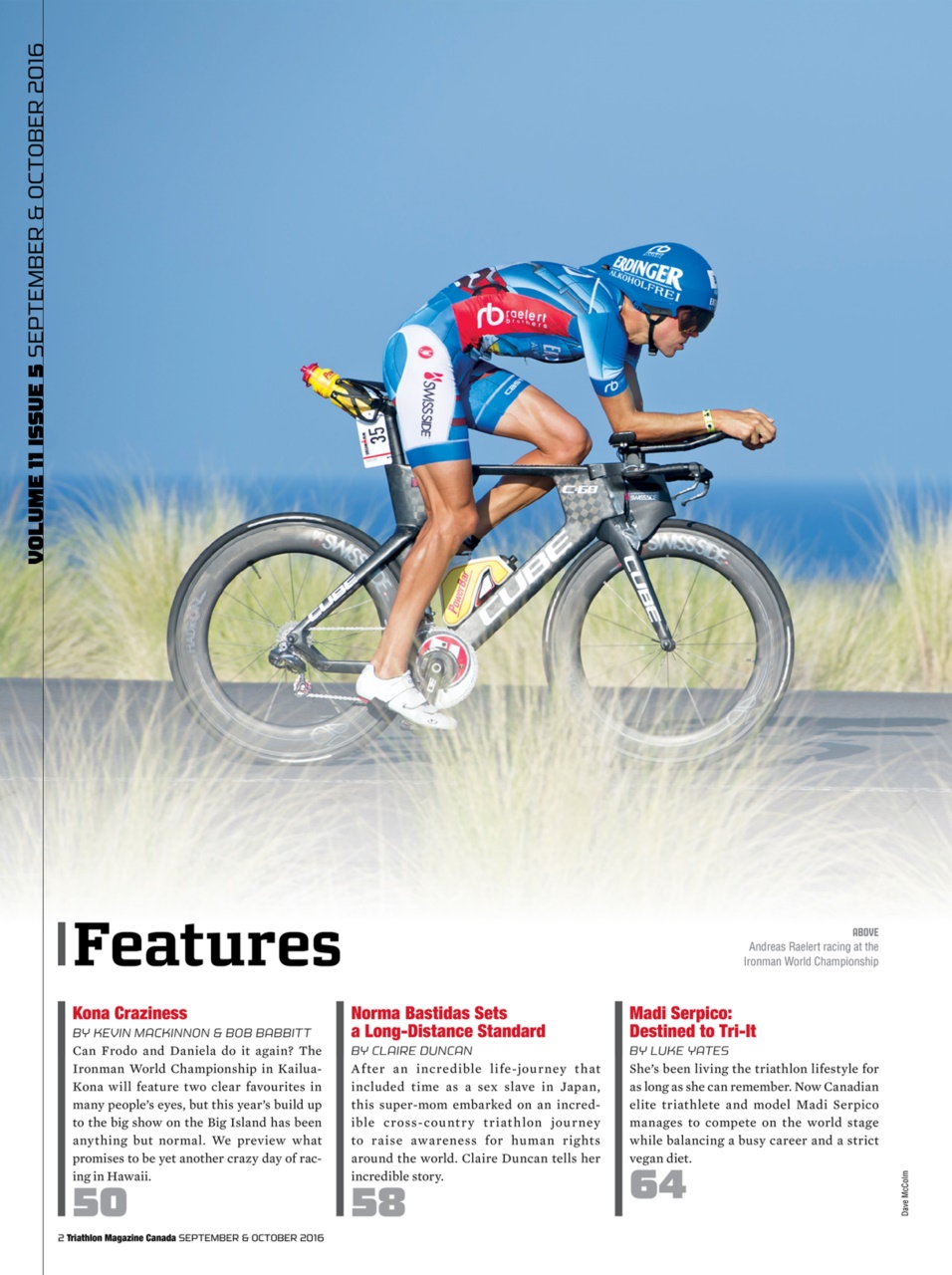 Triathlon Magazine Canada Preview Pages