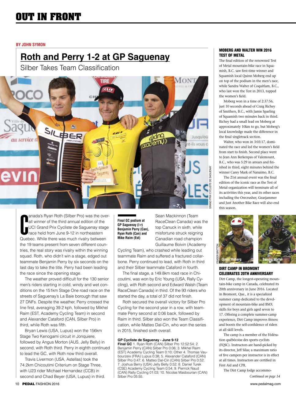 Pedal Magazine Preview Pages