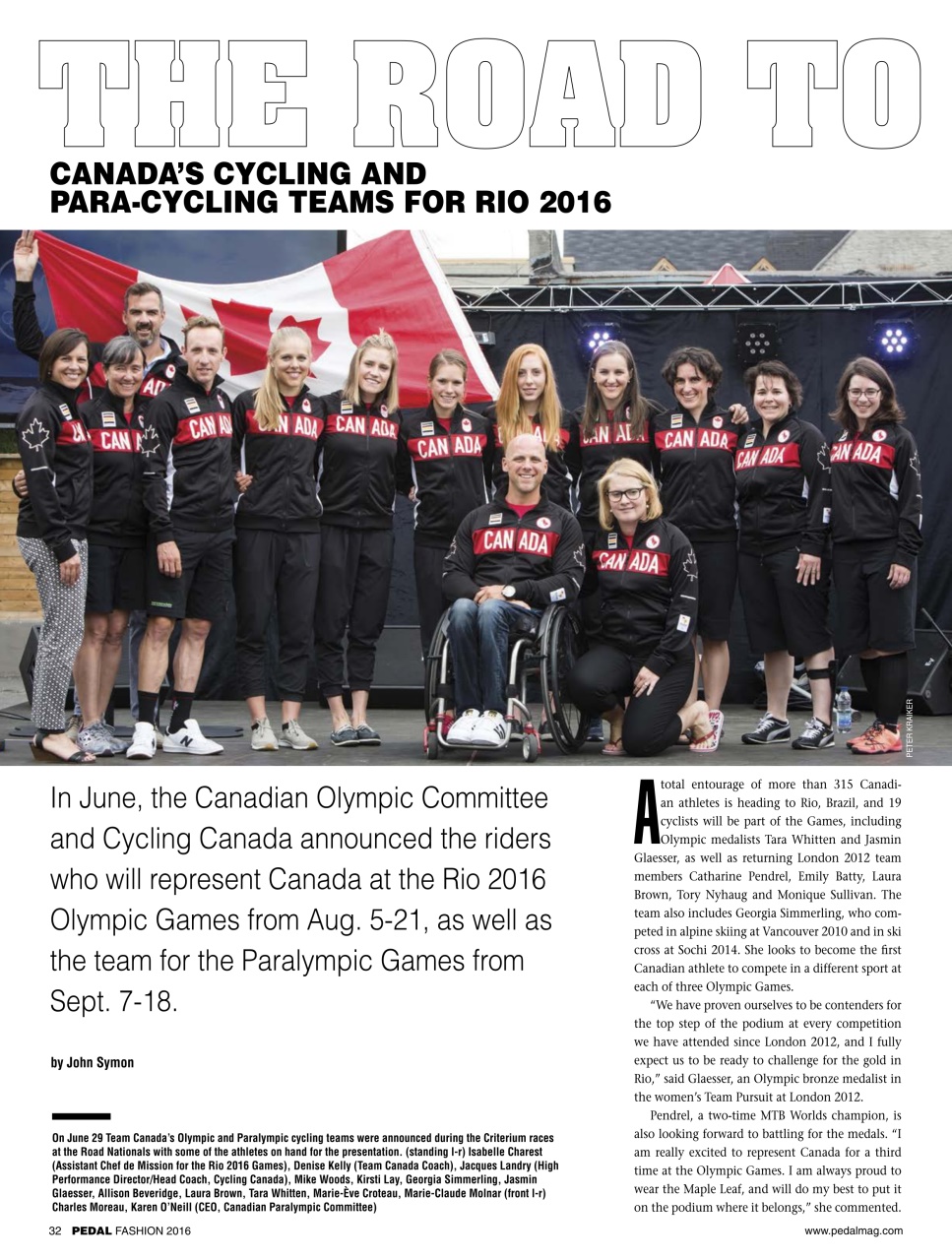 Pedal Magazine Preview Pages