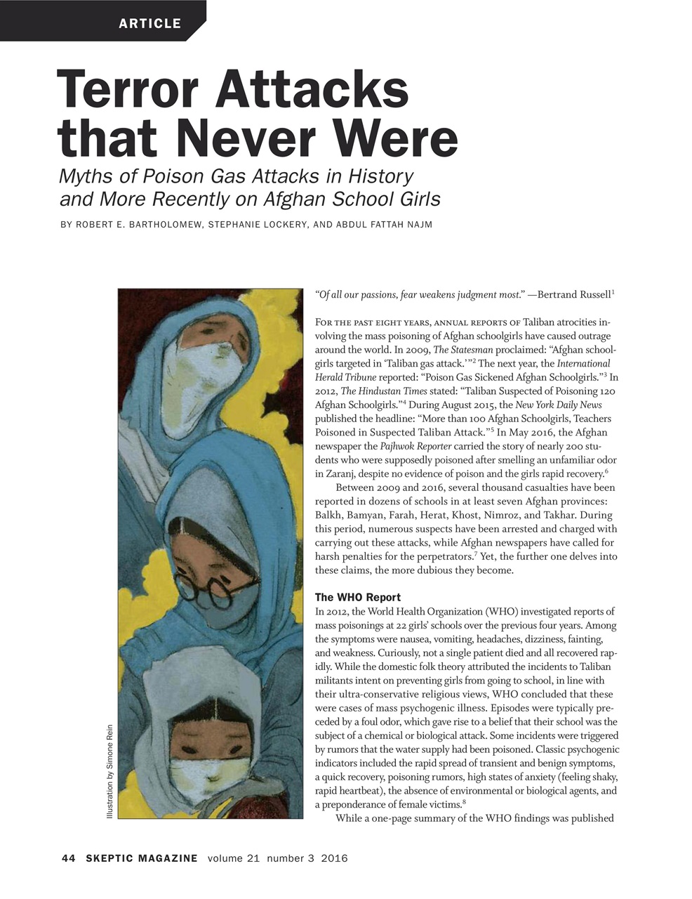 Skeptic Preview Pages