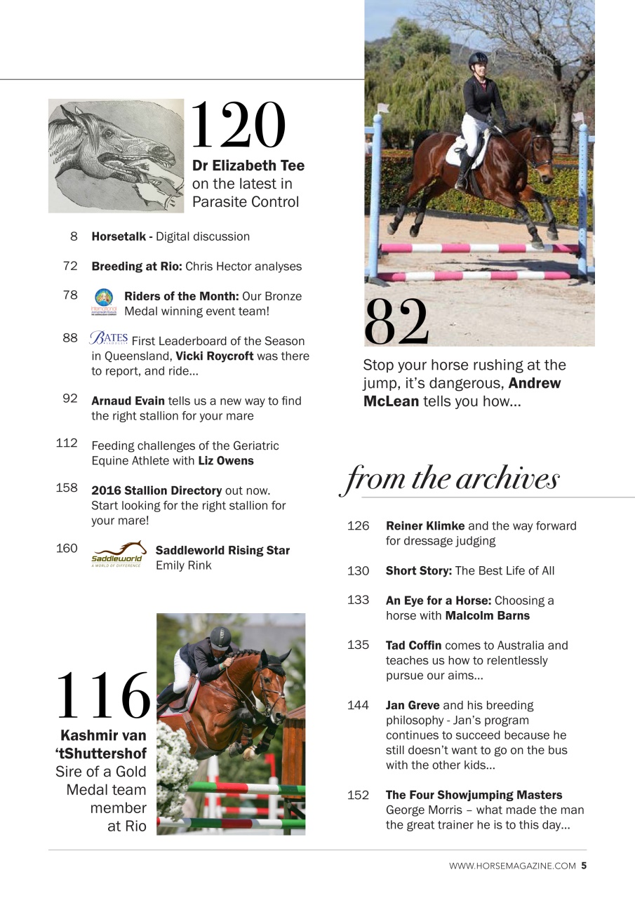 The Horse Magazine Preview Pages