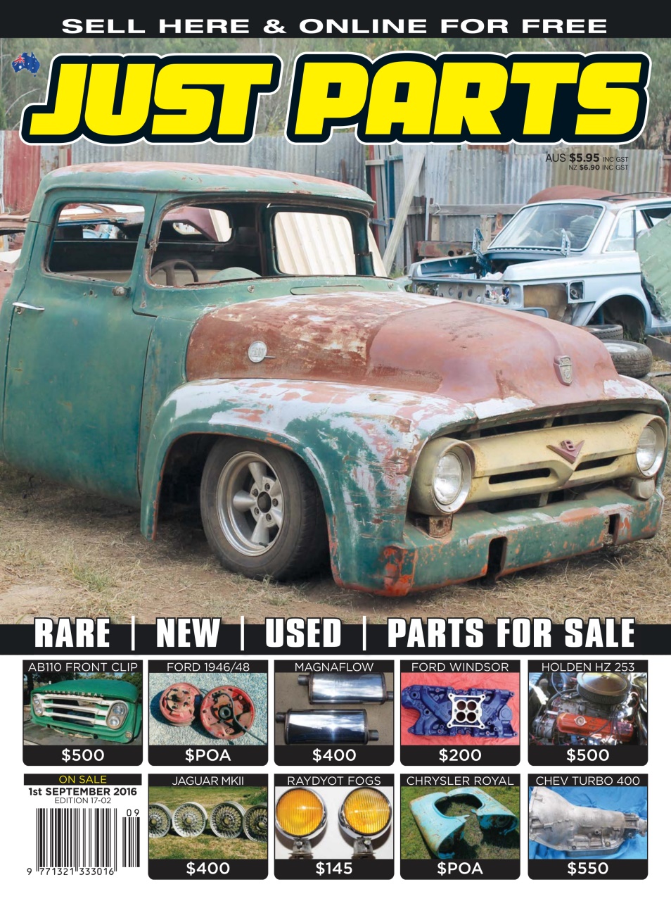 JUST PARTS Preview Pages