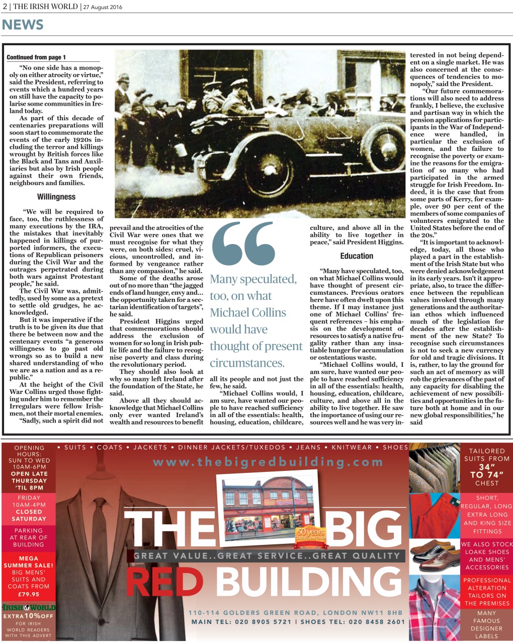 Irish World Preview Pages