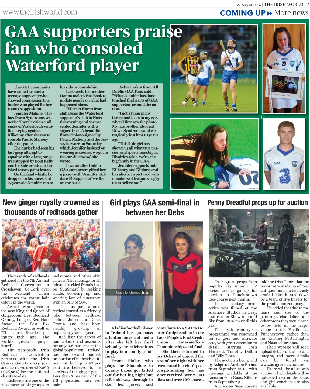 Irish World Preview Pages