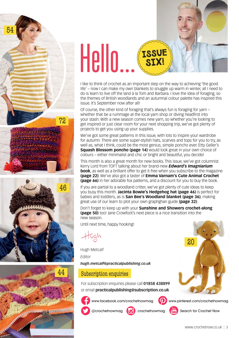 Crochet Now Magazine Preview Pages