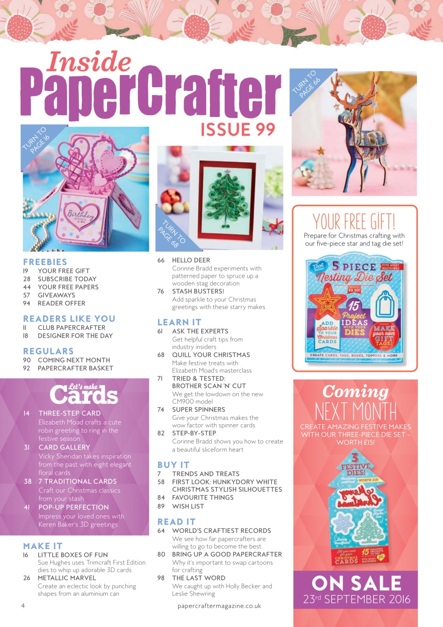 PaperCrafter Preview Pages