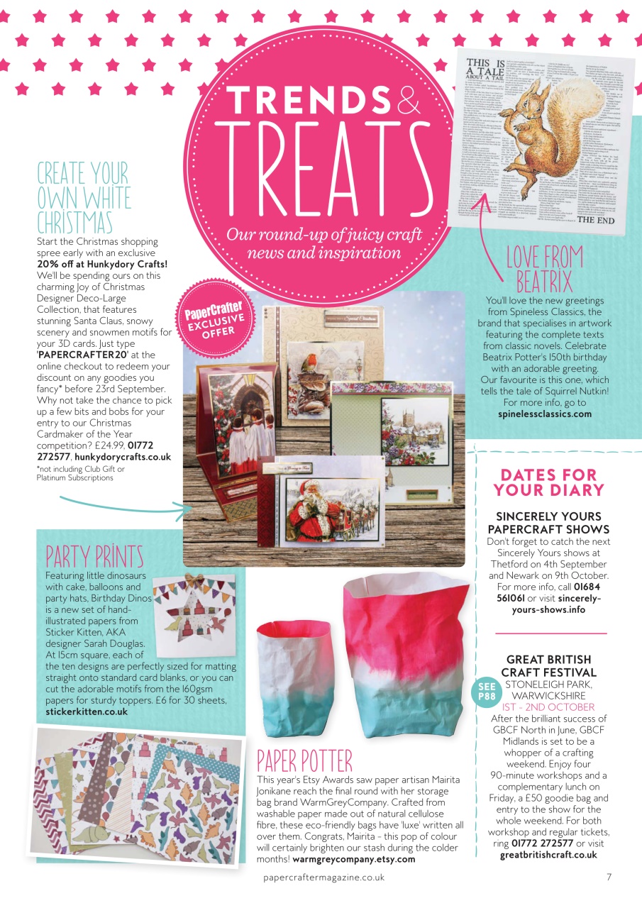 PaperCrafter Preview Pages