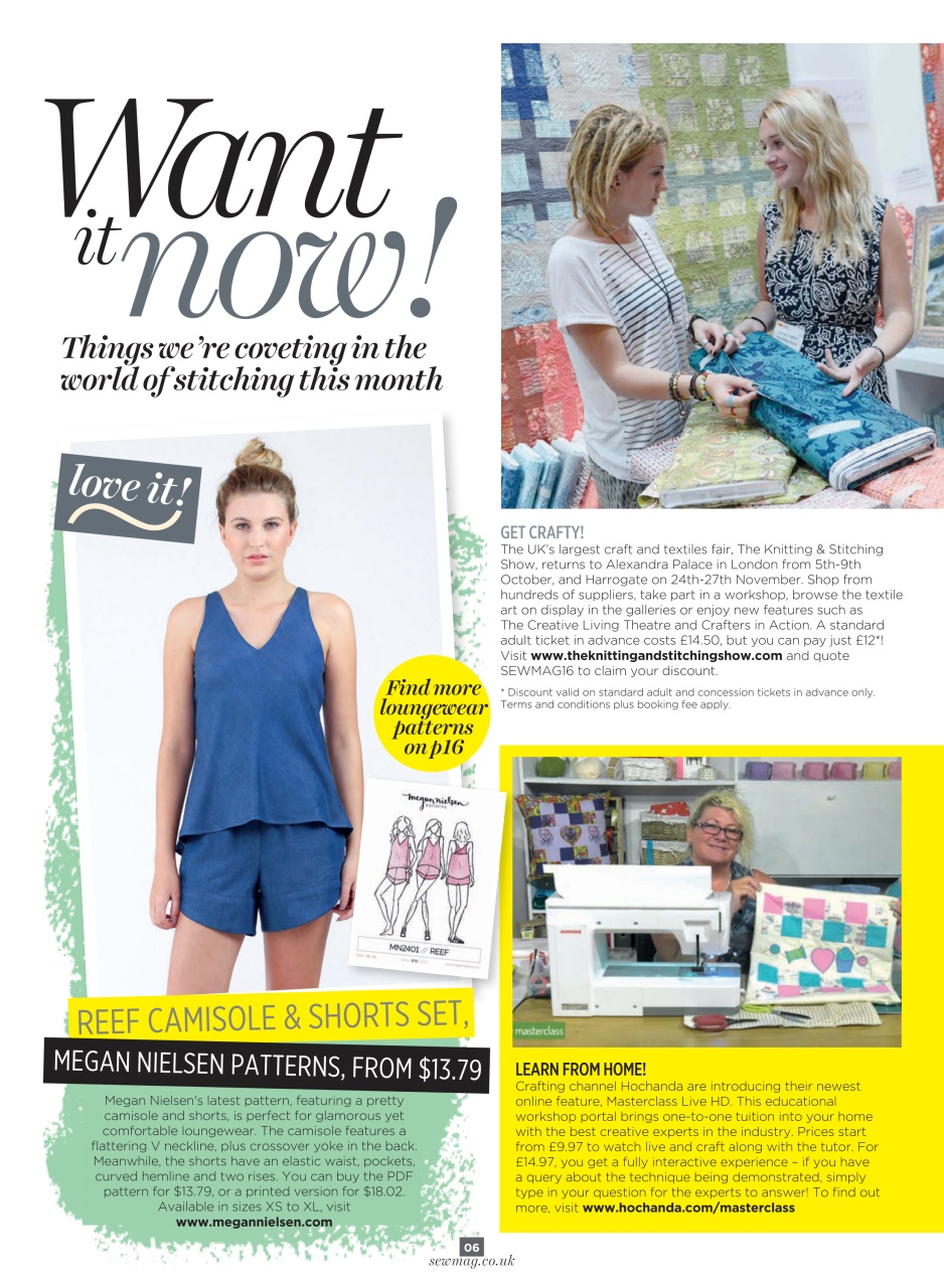 Sew Preview Pages