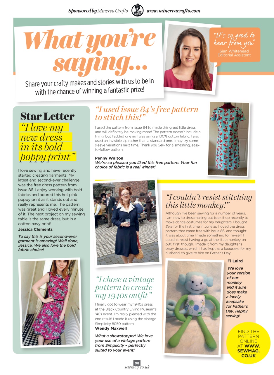 Sew Preview Pages
