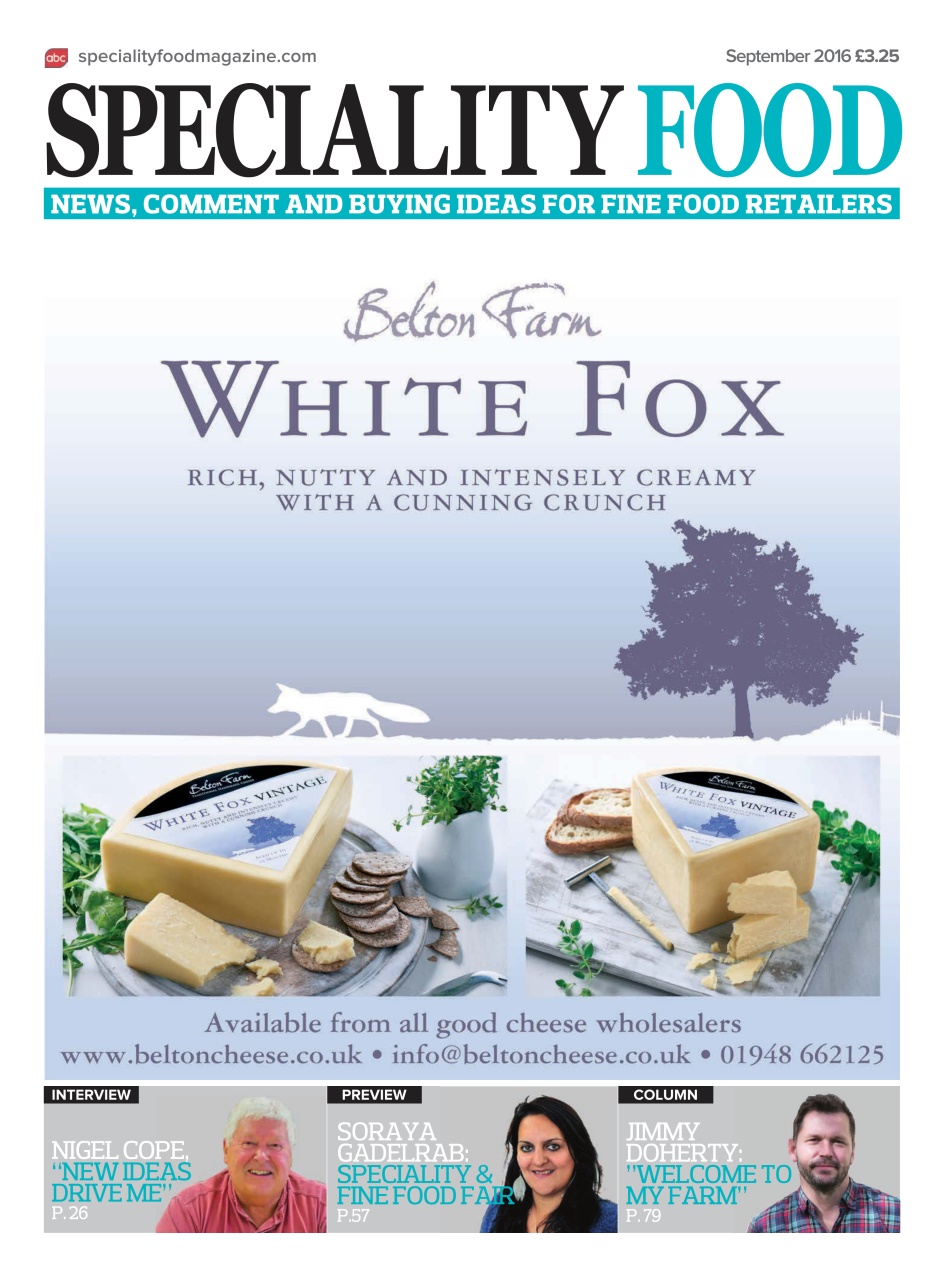 Speciality Food Preview Pages