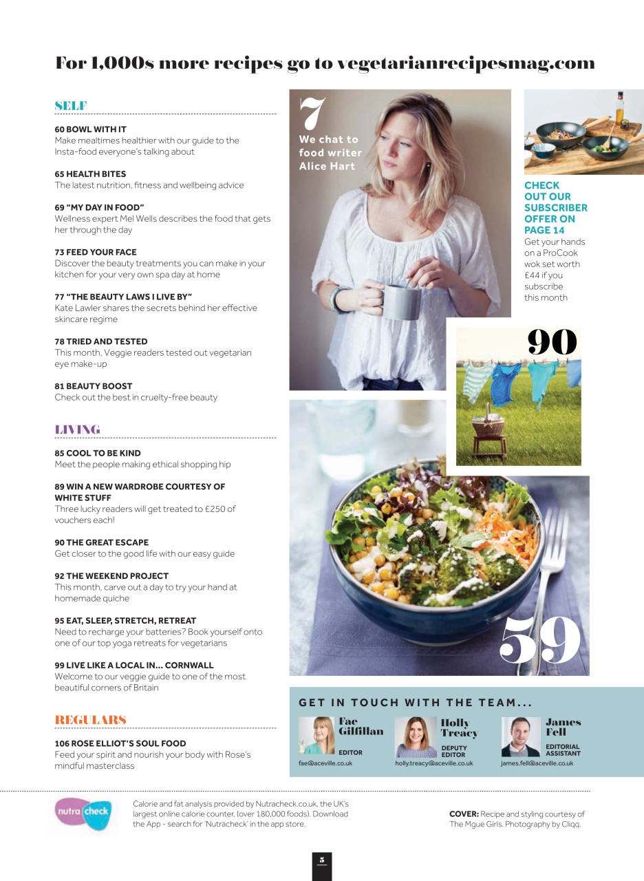 Veggie Magazine Preview Pages