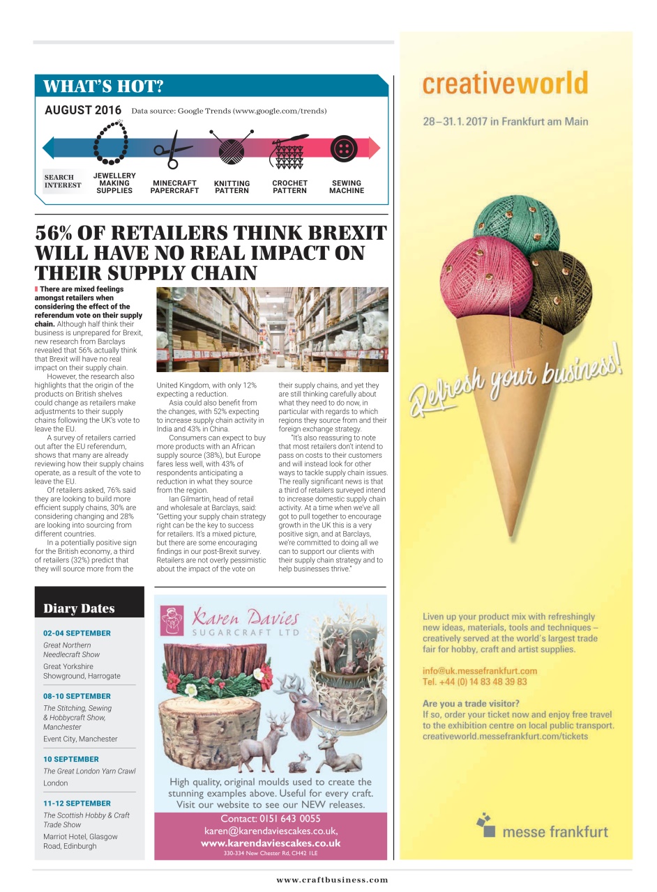Craft Business Preview Pages