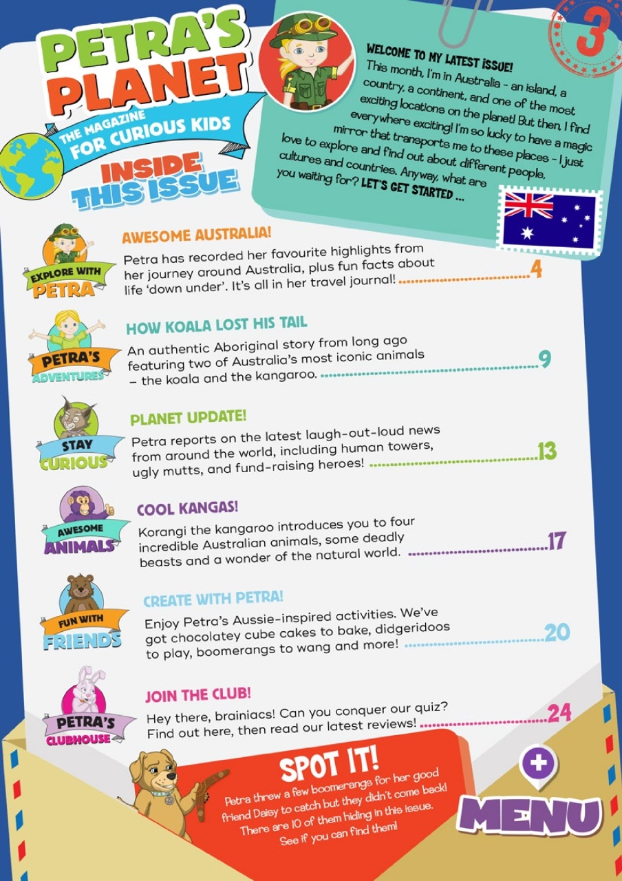 Petra’s Planet Preview Pages