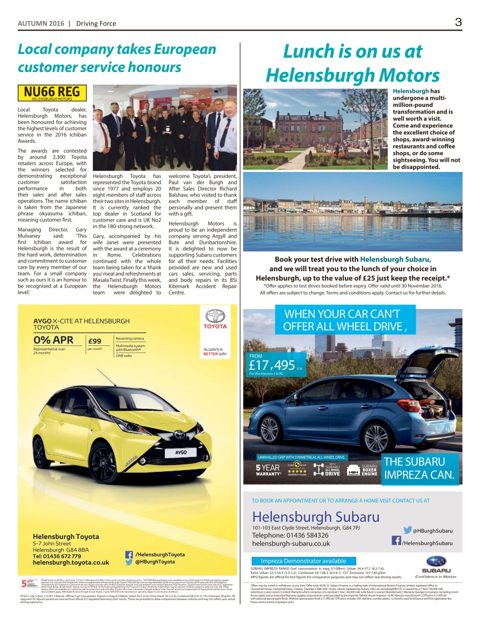 The Oban Times & Lochaber Times Preview Pages