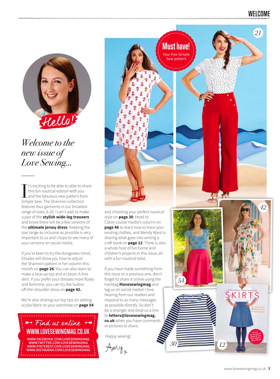 Love Sewing Preview Pages