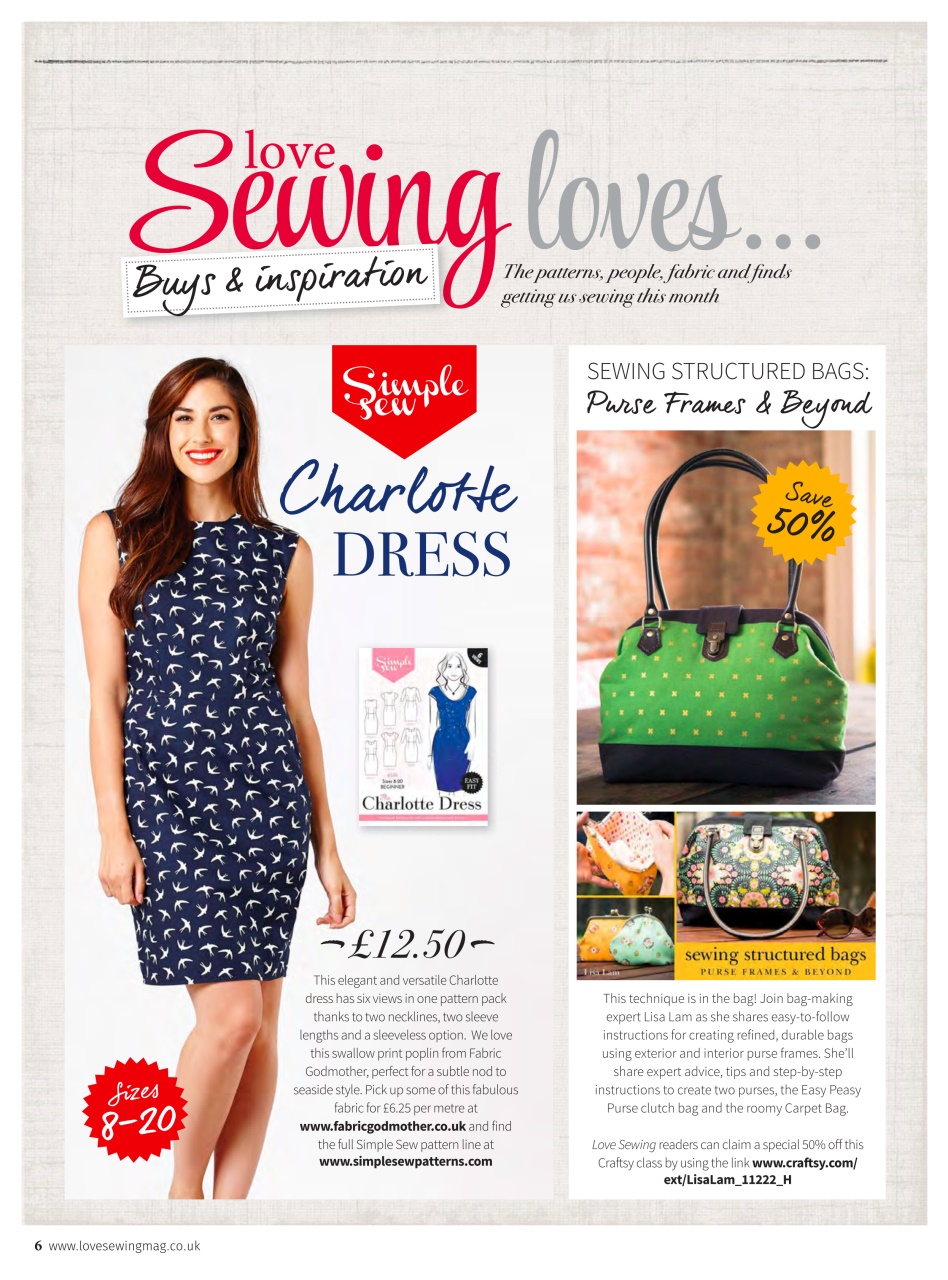 Love Sewing Preview Pages