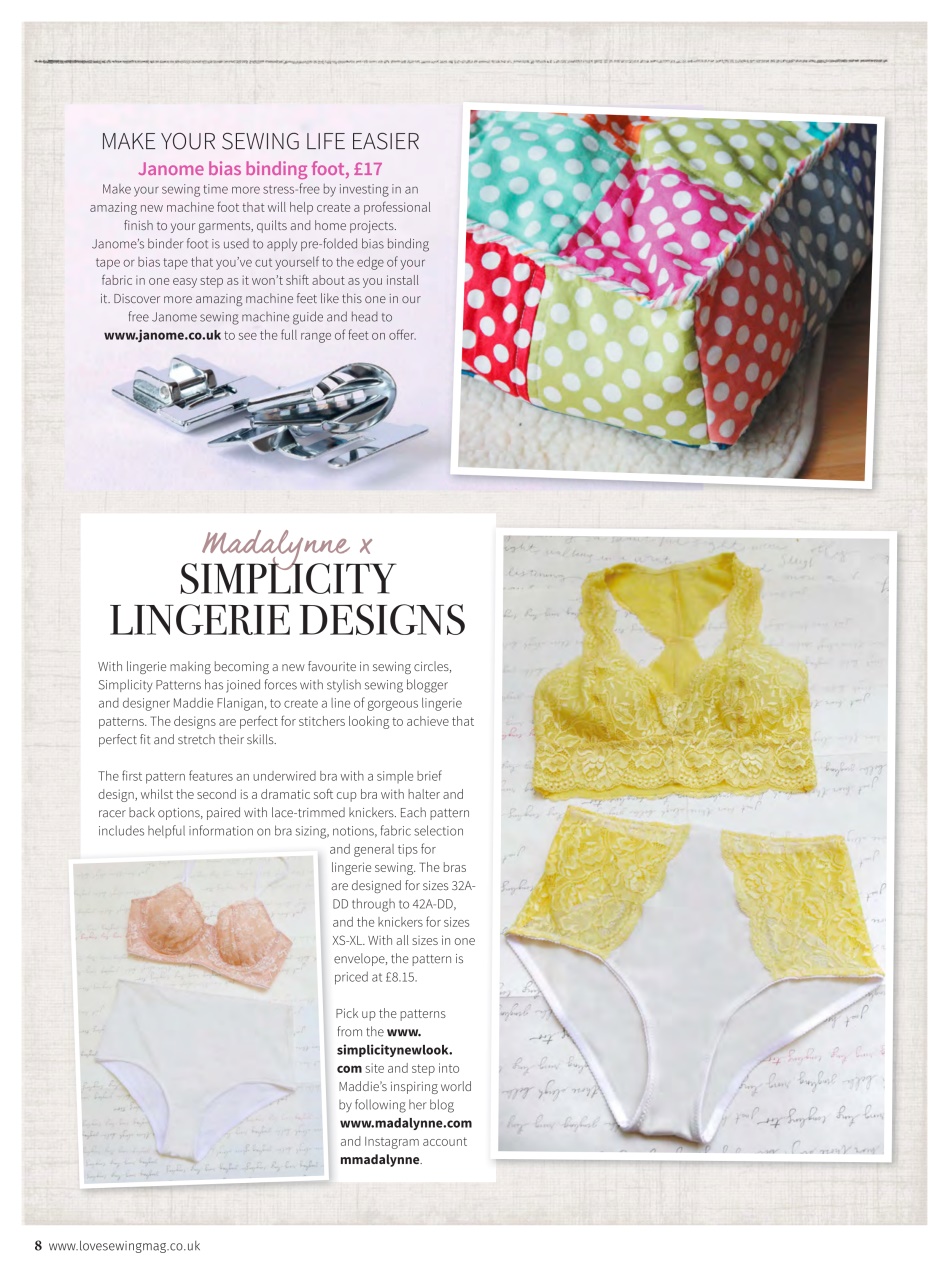 Love Sewing Preview Pages