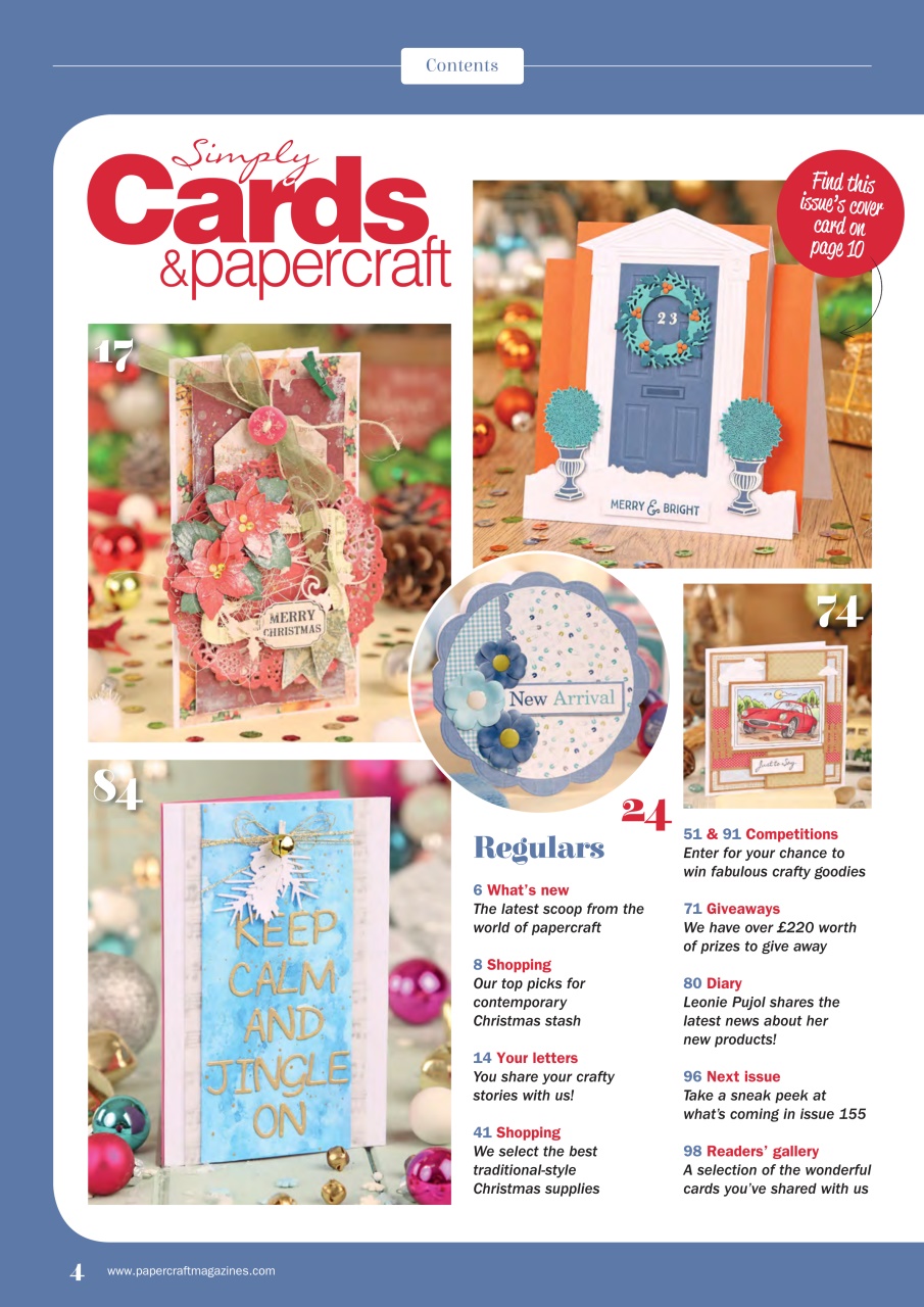 Simply Cards & Papercraft Preview Pages