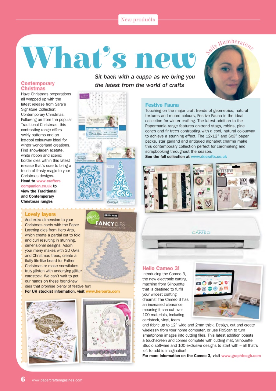 Simply Cards & Papercraft Preview Pages
