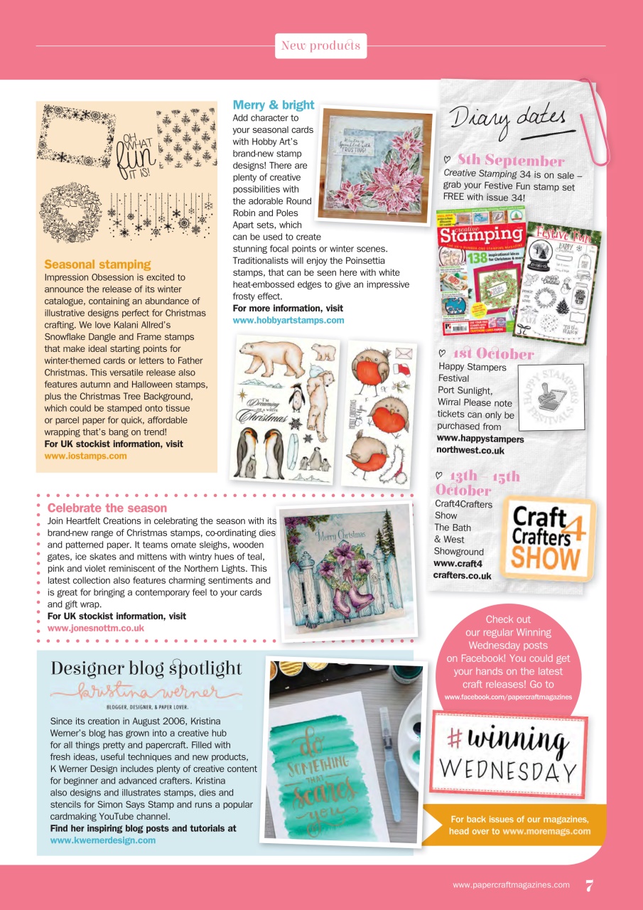 Simply Cards & Papercraft Preview Pages