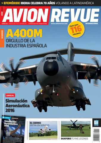 Avion Revue Internacional issue Numero 411