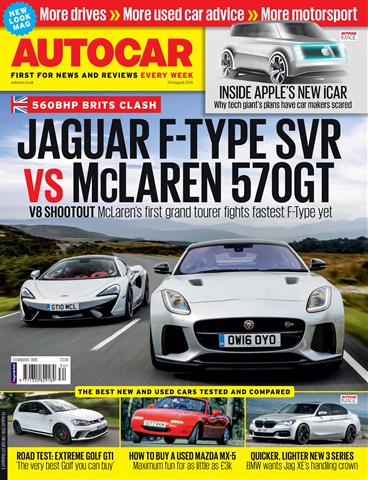 Autocar issue 24th August 2016