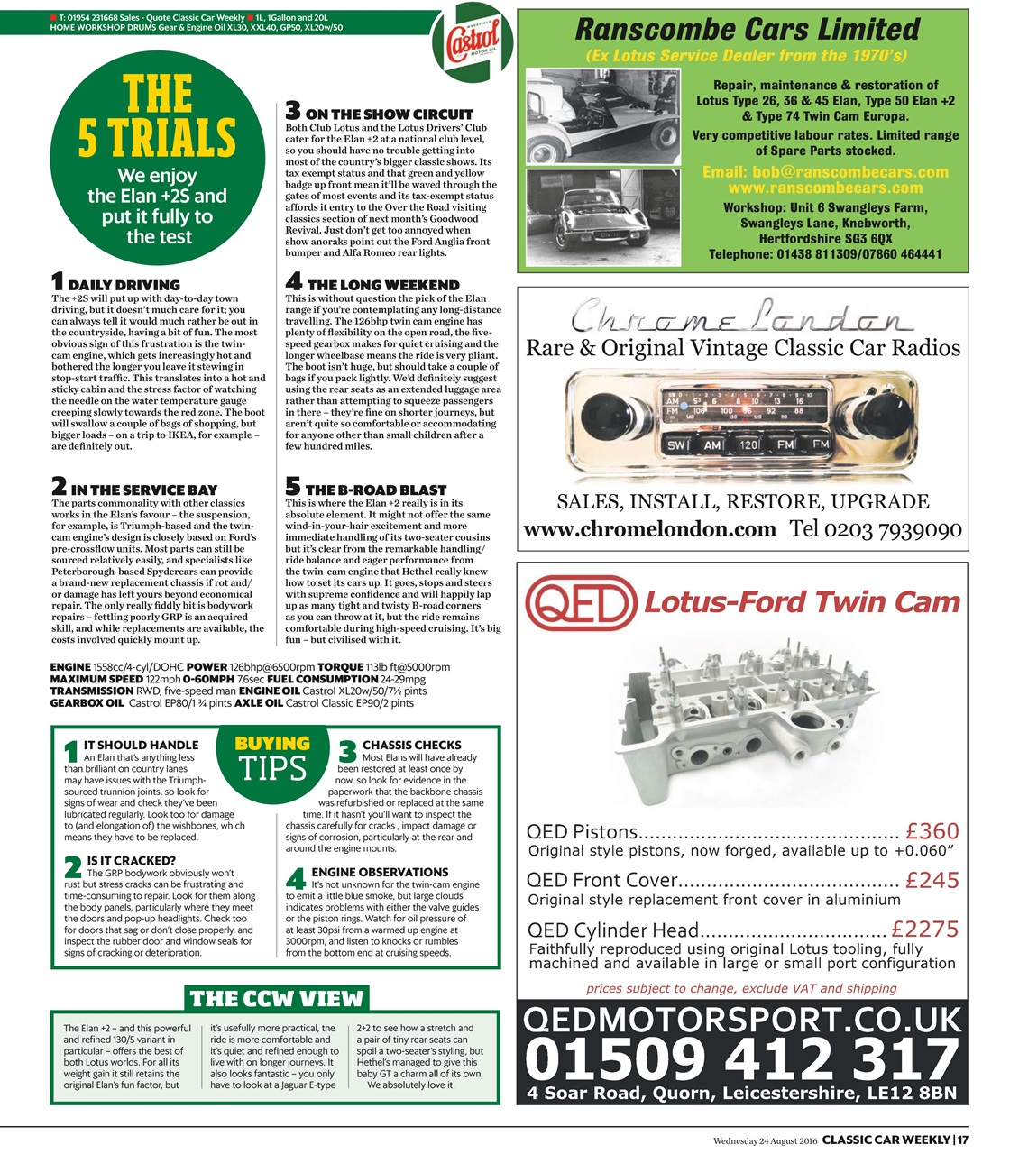 Classic Car Weekly Preview Pages