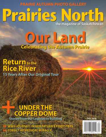 Prairies North Magazine issue Fall 2016