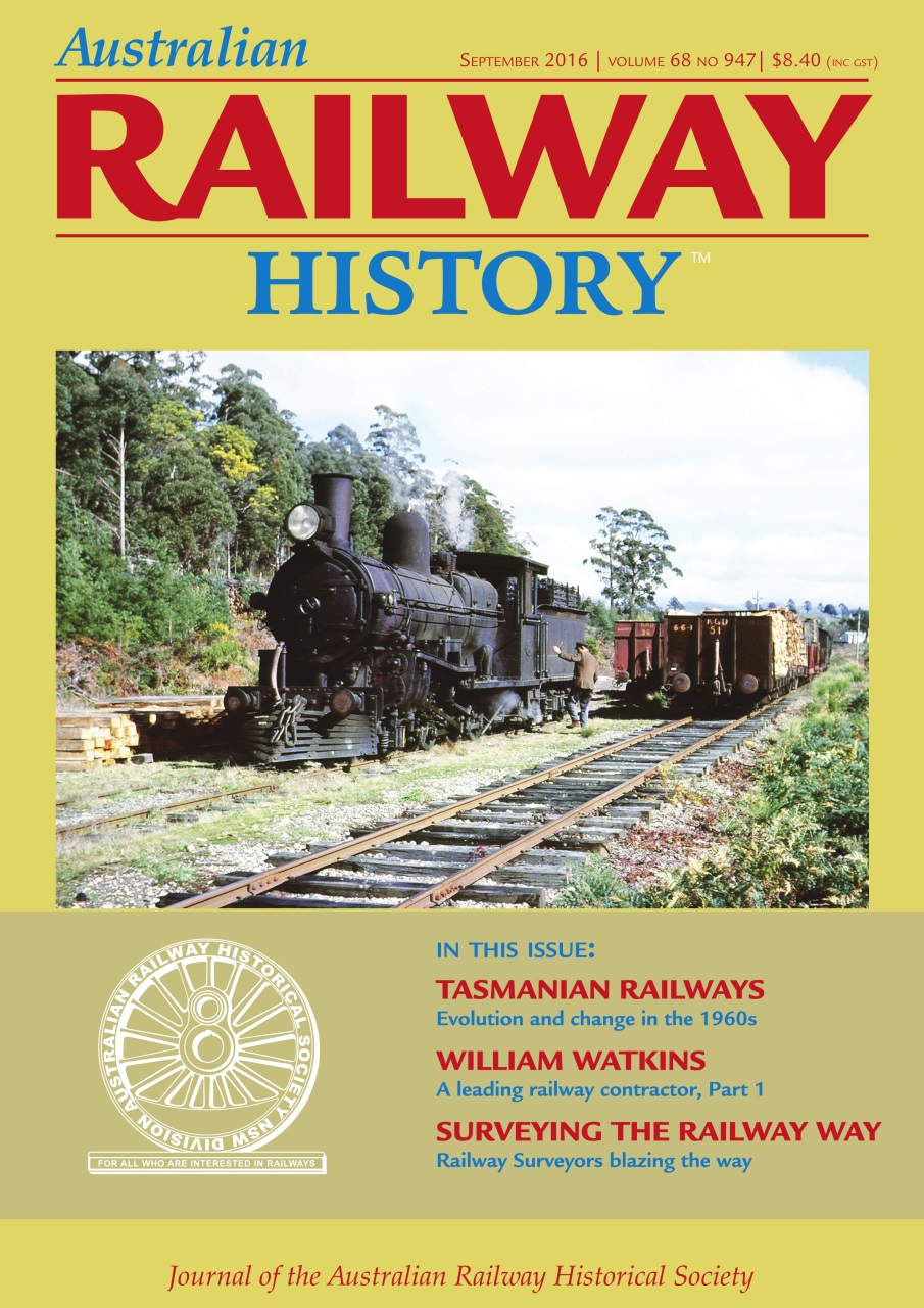 Australian Railway History Preview Pages