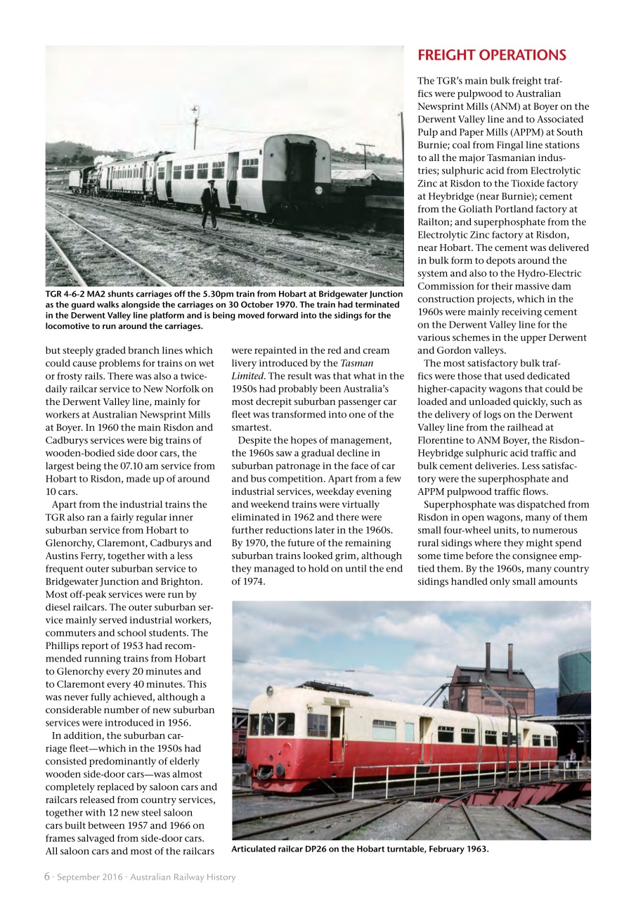 Australian Railway History Preview Pages