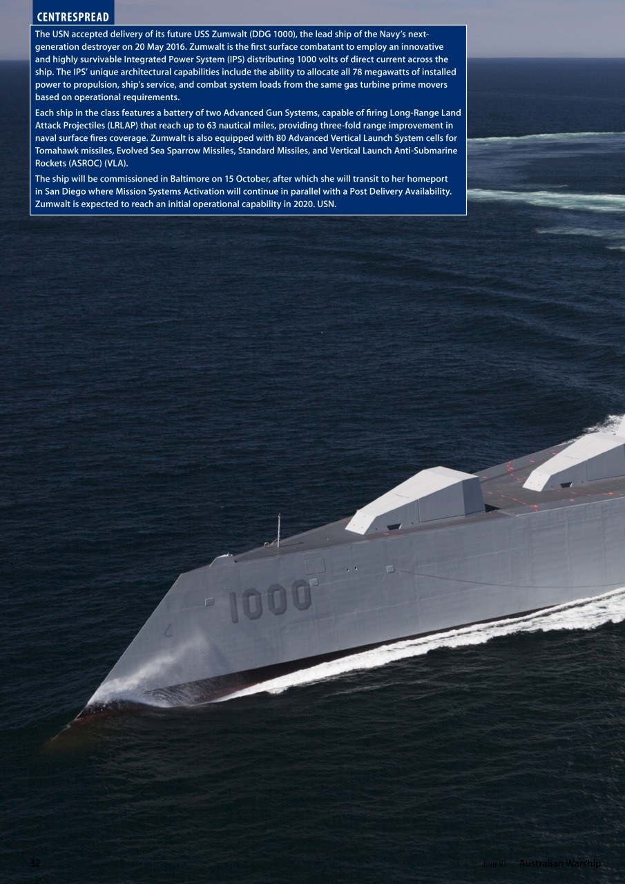 Australian Warship Preview Pages