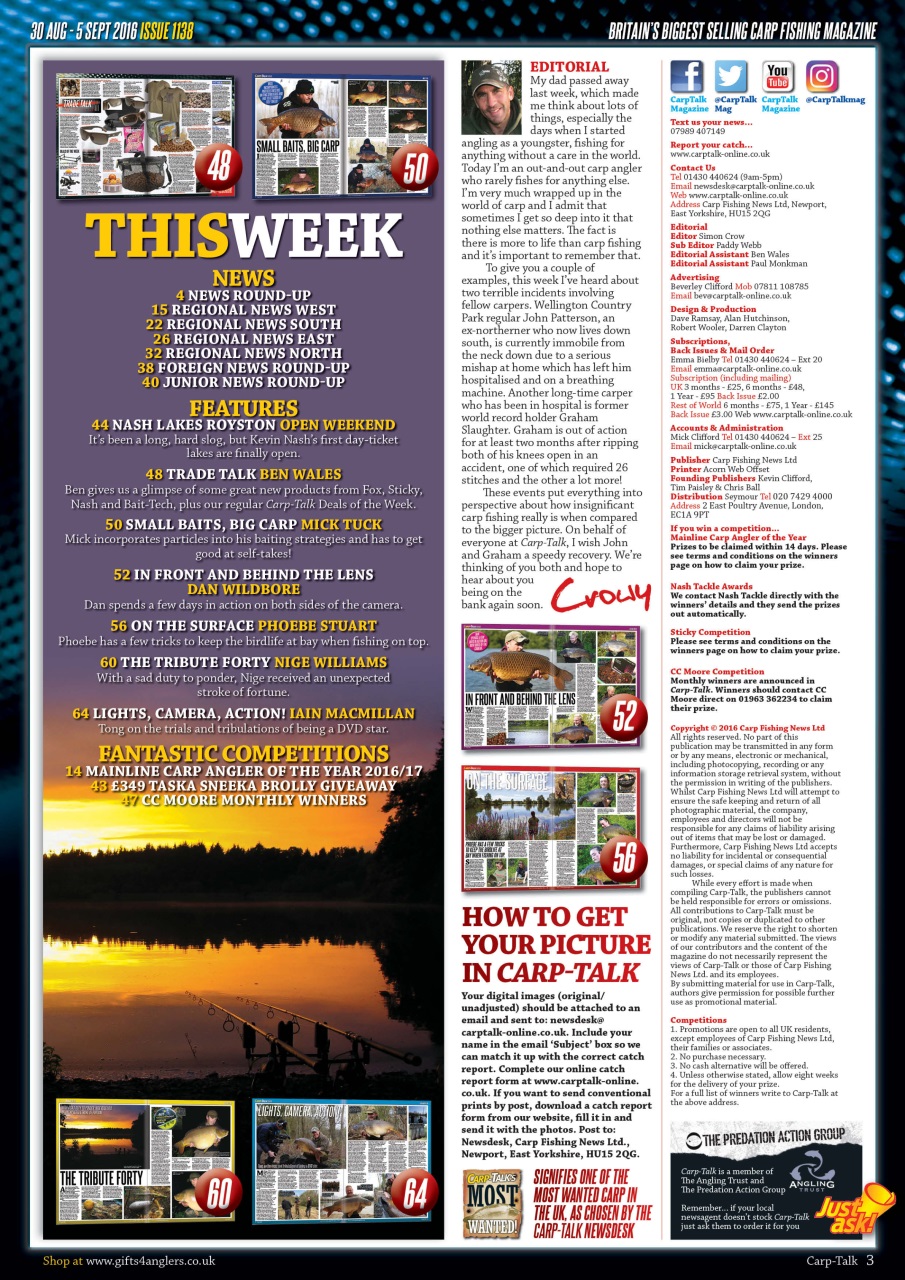 Carp-Talk Preview Pages