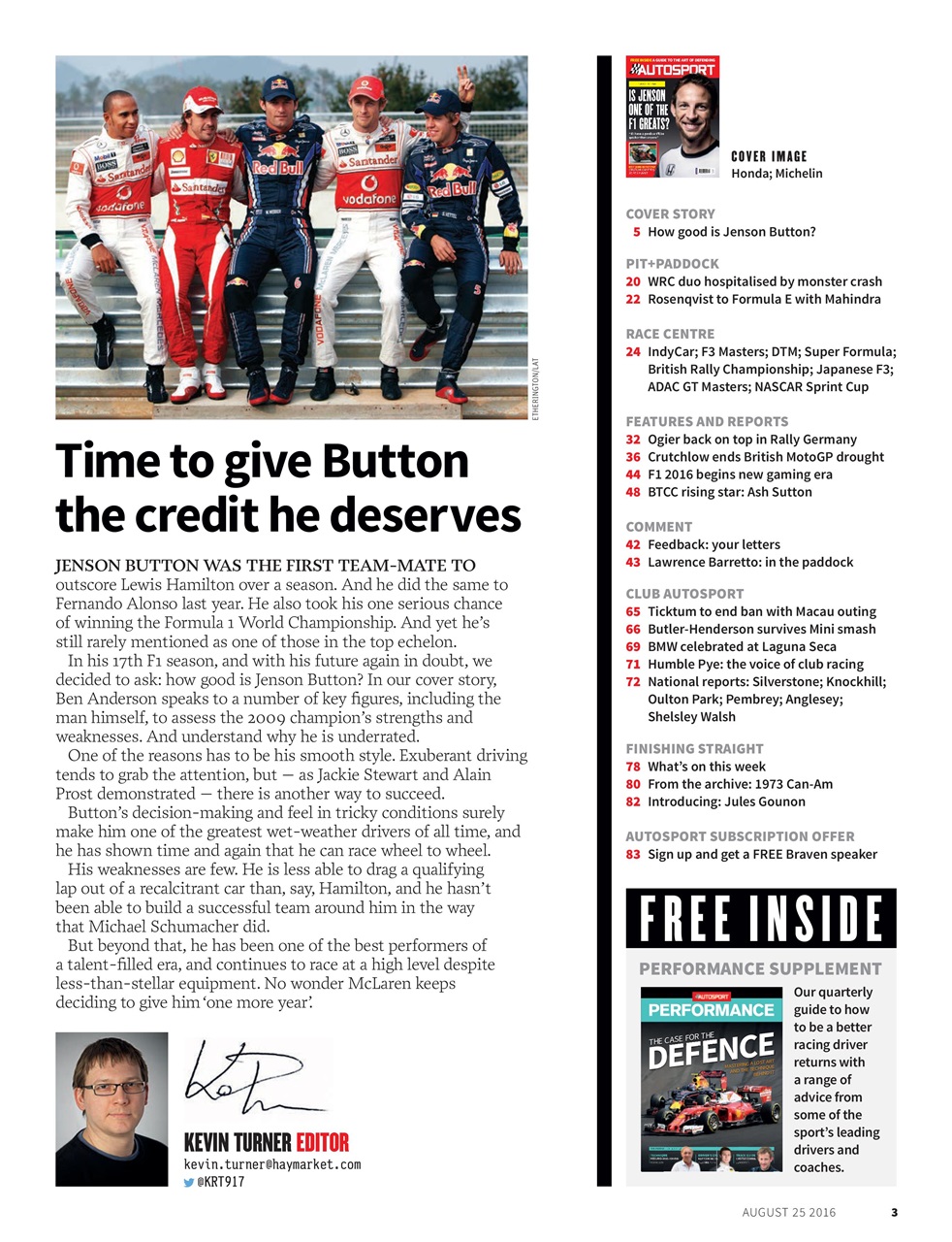Autosport Preview Pages