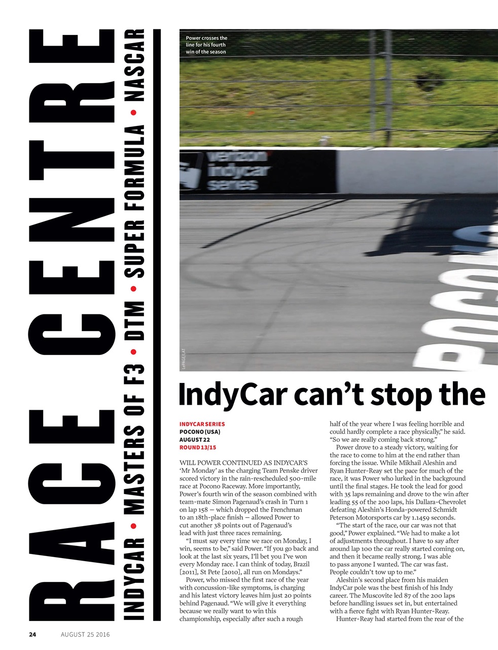 Autosport Preview Pages