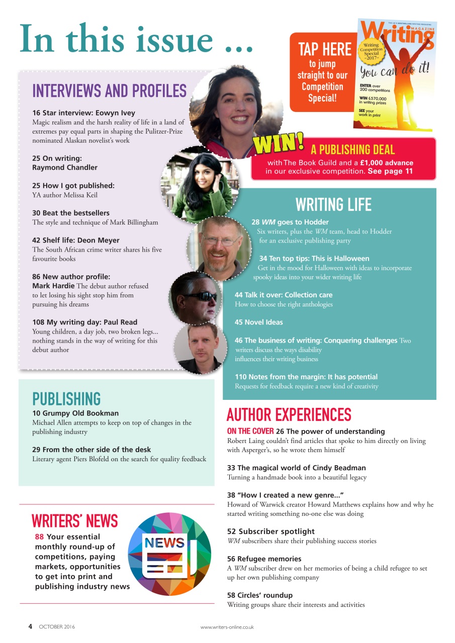 Writing Magazine Preview Pages