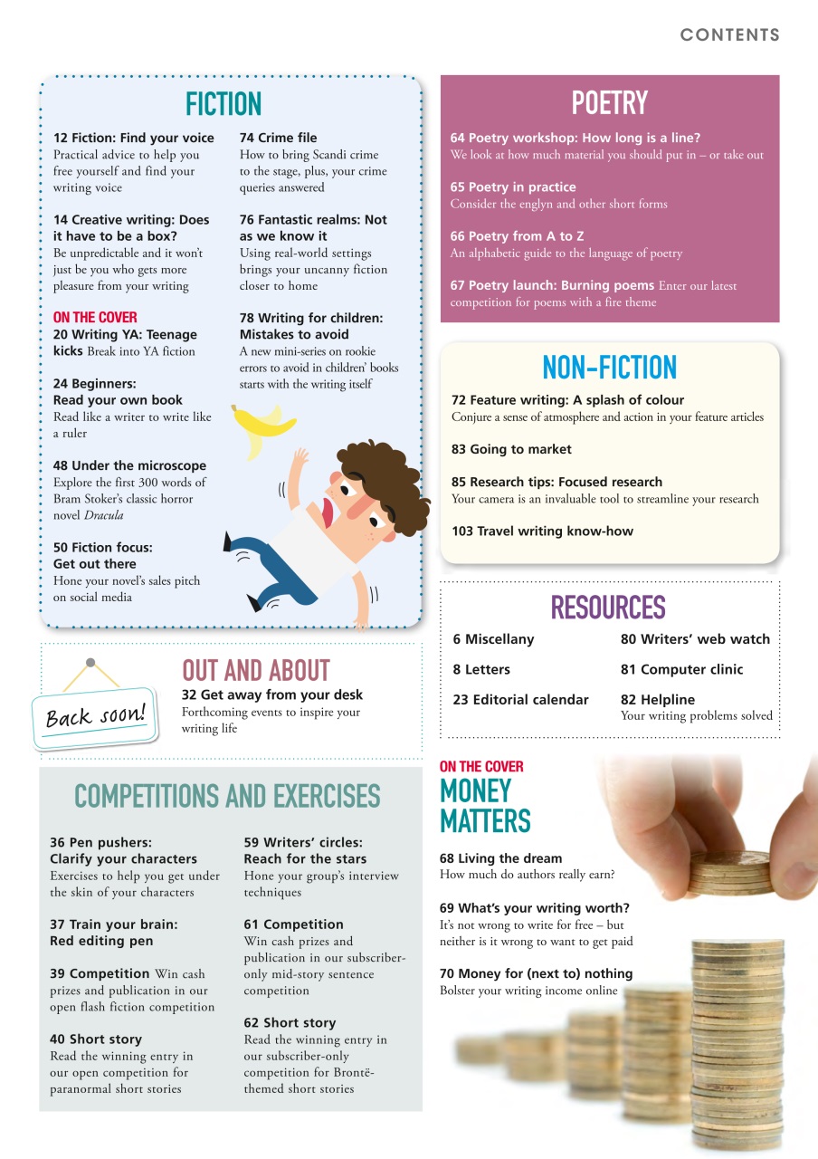 Writing Magazine Preview Pages