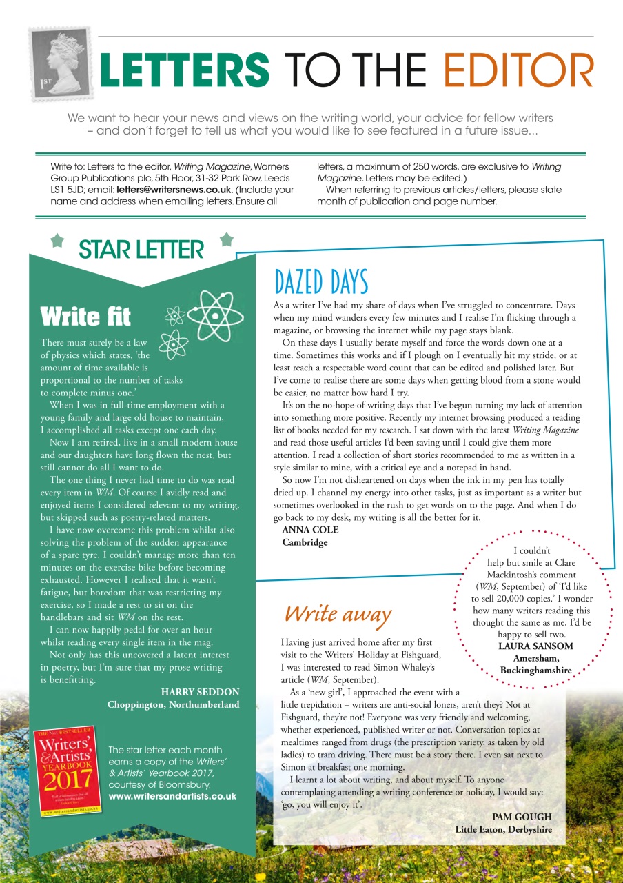 Writing Magazine Preview Pages