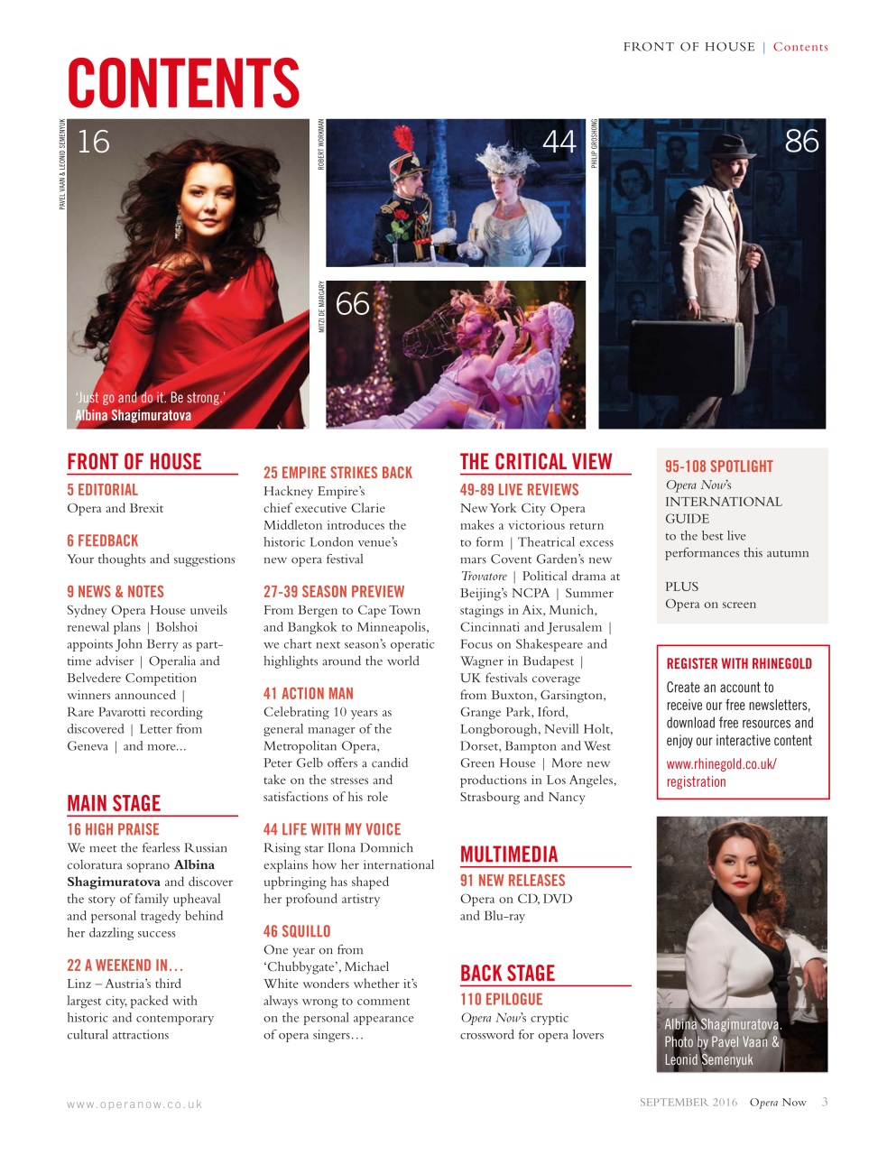 Opera Now Preview Pages