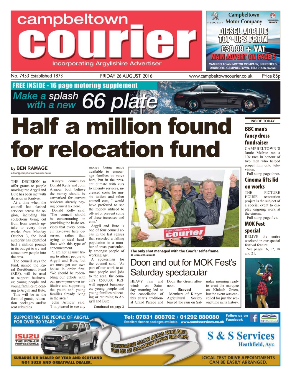 Campbeltown Courier Preview Pages