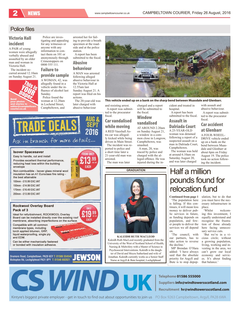 Campbeltown Courier Preview Pages