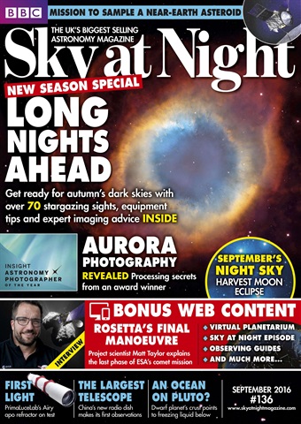 BBC Sky at Night Magazine issue September 2016